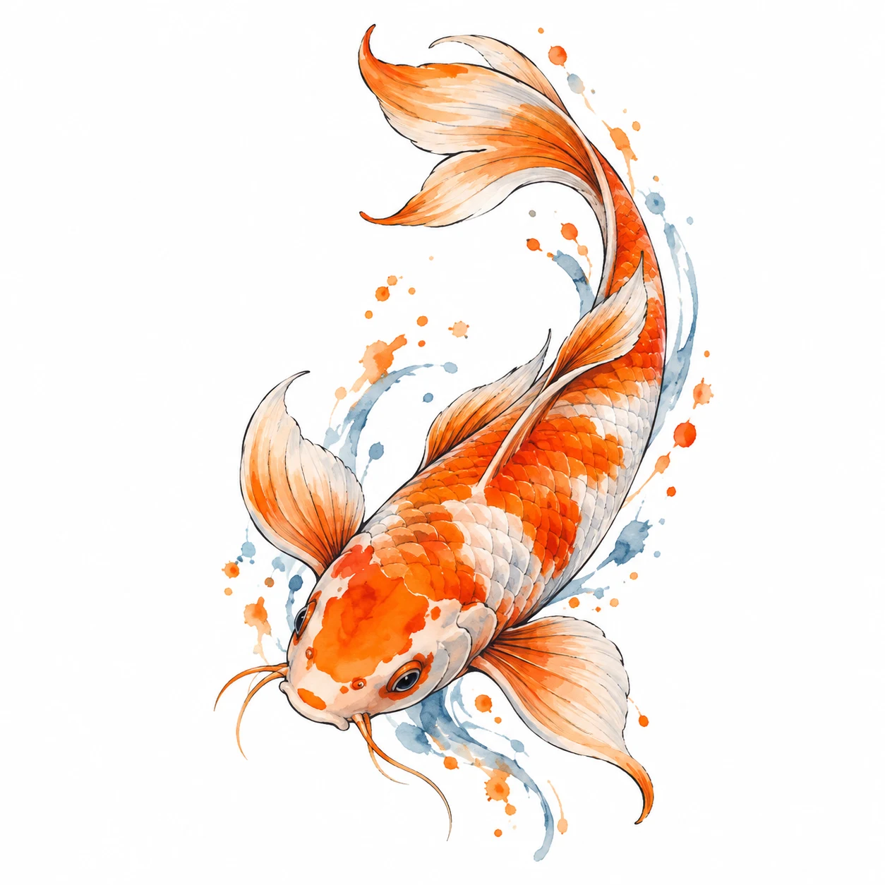 Amber koi